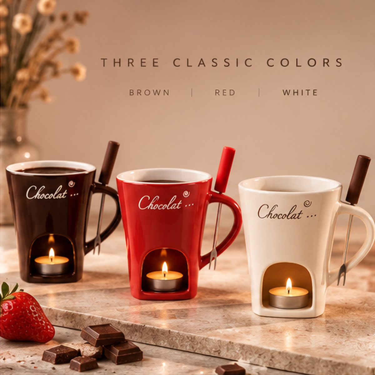 Cozy Cup™ - The Chocolate Fondue Mug